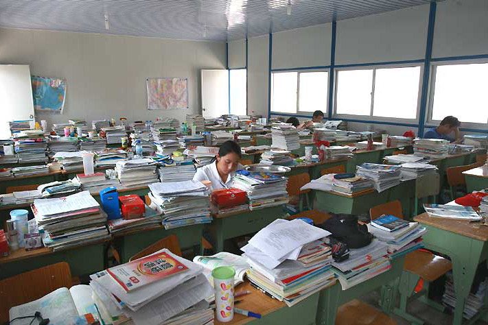 圖文:北川中學(xué)備戰(zhàn)高考_新聞中心_新浪網(wǎng)