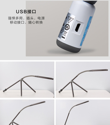 飛利浦(PHILIPS) LED臺燈中學大學生工作學習臥室床頭燈 酷泓 酷泓 雪晶白