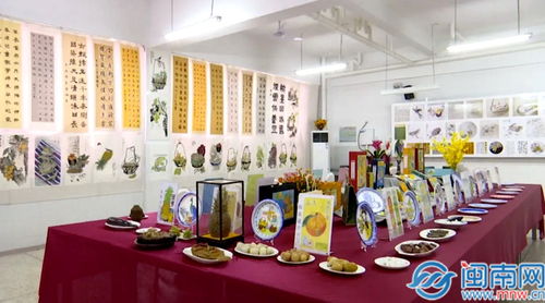 云霄縣中小學師生地標產品書法 美術作品展開幕